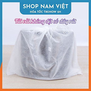 Set 10 Túi Giày Vải Không Dệt Có Dây Rút, Túi Vải Đa Năng