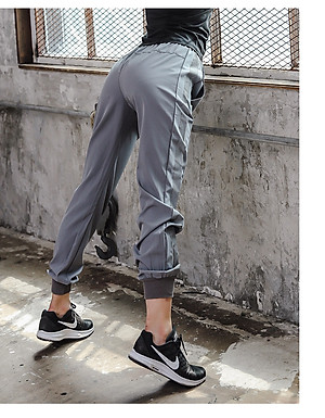 QUẦN JOGGER NỮ VẢI DÙ CAO CẤP NHIỀU MÀU ĐA NĂNG