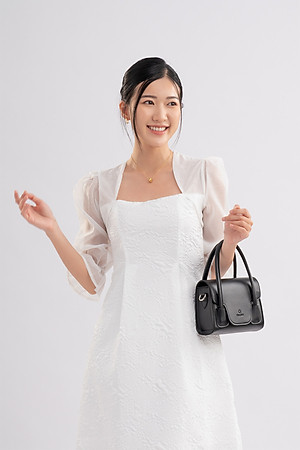 Túi Yuumy ( Thời trang nữ nắp gập cách điệu - Túi đeo chéo da Seasand YN227 )