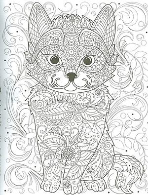 Sách Tô Màu Người Lớn - ĐỘNG VẬT HOANG DÃ: Tô Màu Cho Cuộc Sống Bình Yên Và Thư Giãn (Adult Colouring Book -Wilderness: Colouring For Peace And Relaxation)