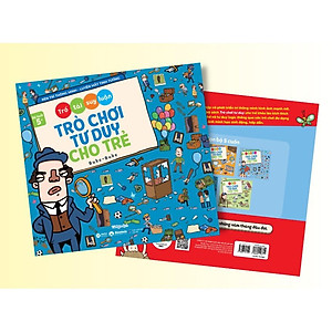 Bộ Sách Trò Chơi Tư Duy Cho Trẻ - Buke Buke (Combo/ Tùy Chọn Lẻ, EBM)  - Bản Quyền