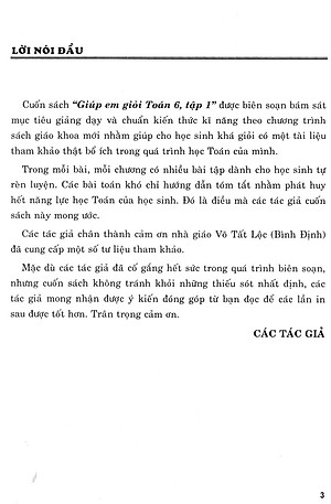 Giúp Em Giỏi Toán 6 - Tập 1 (Theo Chương Trình Giáo Dục Phổ Thông Mới) 