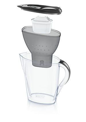 Bình Lọc Nước BRITA Marella Basic Graphite - 2.4L (Kèm Maxtra Plus)