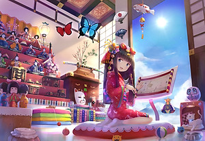 Bộ tranh xếp hình jigsaw puzzle cao cấp 330 mảnh – Cô Nàng Bươm Bướm