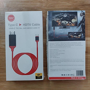 Cáp USB Type-C to HDMI hỗ trợ 4k*2k cho Điện thoại Adroid