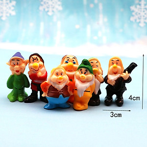 Mô Hình nàng Bạch Tuyết và Bảy Chú Lùn