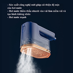 Bàn là hơi nước cầm tay mini SOKANY - SK3069B công suất 1200W ủi được cả khô cả hơi nước - Hàng chính hãng