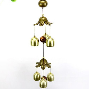 Chuông gió hồ lô phong thủy biểu tượng sự an lành, sức khỏe trường thọ