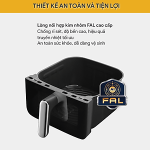 Nồi Chiên Không Dầu BlueStone AFB-5858 7 Lít 1800W - Hàng Chính Hãng