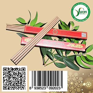 Hộp 10 Đôi Đũa gỗ Kim Giao Vườn Đặc Sản (Dài 27cm) Món quà quý đến từ rừng Cúc Phương Ninh Bình đũa gỗ mộc không sơn không hóa chất không cong vênh không mốc đũa cao cấp đũa của Vua Chúa xưa sử dụng