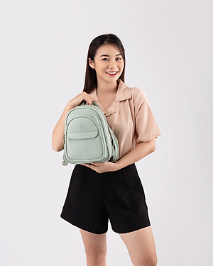Balo Yuumy ( Thời trang nữ cỡ trung basic - Balo da Seasand YBA51 )