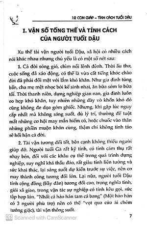 Sách Tìm Hiểu Tính Cách Con Người Qua Năm Sinh Tuổi Dậu