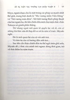 Sách Kẻ Dị Biệt Tại Trường Học Phép Thuật - Tập 8