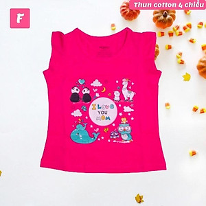 Đồ bộ bé gái yoyo dễ thương sát nách 10-43kg- Set đồ ngủ- Chất thun cotton 4 chiều - Hương Nhiên