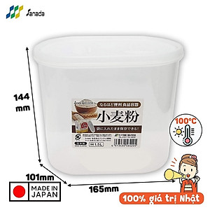 Hộp đựng thực phẩm tiện lợi Sanada Seiko |1.35L/ 1.5L/ 1.9L/3.4L| - Hàng nội địa Nhật Bản |#nhập khẩu chính hãng| |#Made in Japan|
