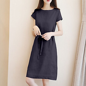Đầm hè nữ,váy linen suông đi biển [ chất linen thoáng mát +đi làm + đi dạo cực dễ chịu ] Thời Trang Haint Boutique