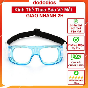 Kính Bảo Vệ Chơi Thể Thao, Bóng Rổ, Bóng Đá Chống Sương Mù, Mồ Hôi Cao Cấp - Có Thể Lắp Mắt Kính Cận - Hãng dododios