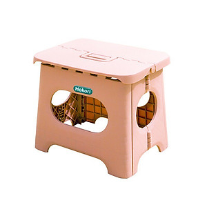 Ghế đẩu gấp gọn Hokori Nhựa Việt Nhật .Ghế nhựa Hokori xếp gọn mang đi du lịch tiện lợi - Hàng chính hãng 