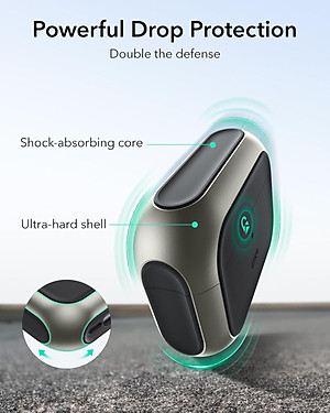 Bao Case cho Airpods Pro 3 (2025) ESR Orbit Colors Hybrid Magnetic Case - Hàng Chính Hãng