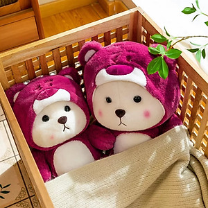 Gấu bông Lena Cosplay Gấu dâu quà tặng cao cấp