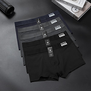  Quần boxer nam , quần lót đùi nam ALPHA 2.0 được làm bằng chất thun lạnh mềm mịn thấm hút mồ hôi co giãn 4 chiều