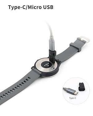 Dock Sạc Type-C Thay Thế dành cho Đồng Hồ Garmin Fenix / Forerunner / Instinct / Vivoactive / Vivomove / Venu / Approach / Epix - Hàng Chính Hãng