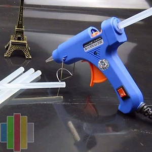 Súng Bắn Keo (Cỡ Nhỏ) Kèm 10 Keo Nến Silicon