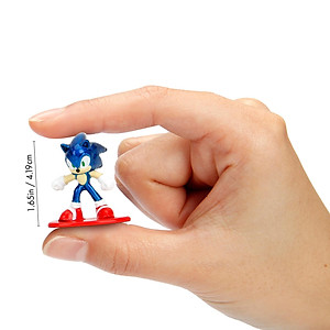 Đồ Chơi Mô Hình Sưu Tầm Sonic The Hedgehog 1.65 Inch - Nano Metalfigs Blind Bag - Jada Toys (Mẫu Sản Phẩm Bên Trong Là Ngẫu Nhiên)