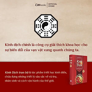 Sách- Kinh Dịch Trọn Bộ, Bìa Cứng (Ngô Tất Tố)- Sách Phong Thủy Kinh Dịch (Tái bản 2019)- 2HBooks