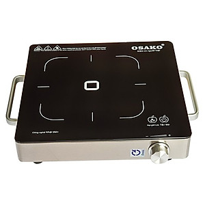 Bếp Hồng Ngoại 2000W Osako Mặt kính Ceramic Công Suất Lớn Nấu Cực Nhanh Tiết Kiệm Điện - Hàng Nhập Khẩu