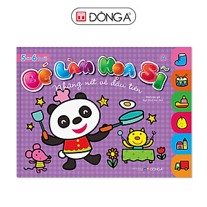 Combo 2 cuốn Bé Làm Họa Sĩ Từ 3-6 Tuổi