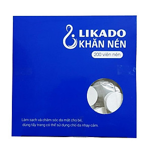 Khăn Nén Dạng Viên LIKADO (200 viên trần)