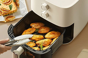 Nồi chiên không dầu Bear QZG-J15M1 (AF-4H15K), Dung tích 5 lít, Công suất 1500W Hàng Chính Hãng