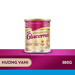 Sữa Bột Dành Cho Người Bị Tiểu Đường Glucerna Abbott Hoa Kì Hương Vani 380g/400g
