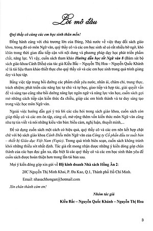 Hướng Dẫn Học Tốt Ngữ Văn 8 (Bám Sát SGK Cánh Diều) _HA