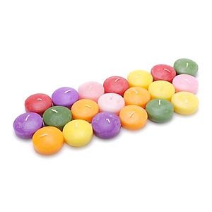 [10 màu] Nến thơm nến nổi thả nước EDC4526 5.6 x 2.5 cm cháy 7 giờ (Lựa chọn màu)