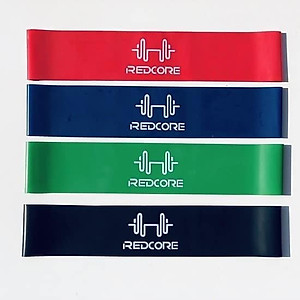 Sét 4 dây kháng lực Mini Band tập gym - Dây cao su Miniband tập tay, chân ,mông...Hàng chính hãng