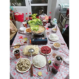 Set 10 Khăn Trải Bàn Dùng 1 Lần Loại Lớn - Khăn Du Lịch Picnic Chống Thấm Size To 120cm x 150cm - HÀNG CHÍNH HÃNG MINIIN