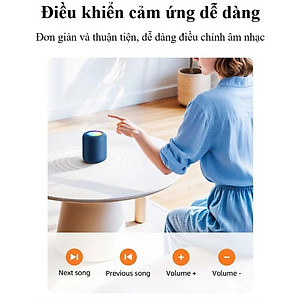 Loa Bluetooth Hoco HC30 Led RGB Bản Nâng Cấp Pin 1800mAh, Bluetooth V5.4, hỗ trợ thẻ nhớ TF, cắm USB phát nhạc - Hàng chính hãng