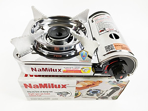 Bếp ga mini siêu nhỏ gọn Namilux chất liệu inox cao cấp an toàn-Hàng chính hãng