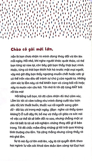 Cẩm Nang Tuổi Dậy Thì: Nâng Niu Cảm Xúc - Dành Cho Bạn Gái