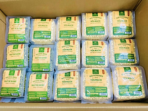 Yến mạch cán dẹt nguyên cám Úc đóng túi/ hũ 500gram thương hiệu Holinut