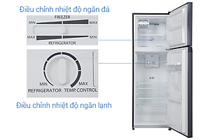 Tủ lạnh Toshiba Inverter 249 lít GR-RT325WE-PMV(06)-MG - Hàng chính hãng (chỉ giao HCM)