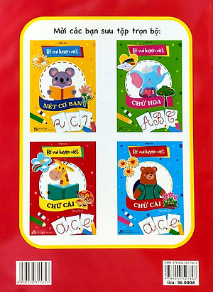 Luyện Viết Theo Mẫu Chữ Nhỏ - Chữ Thường, Chữ Hoa (Dành Cho Học Sinh Tiểu Học)