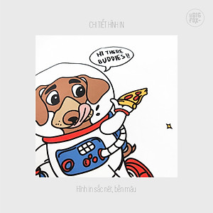 Áo bé trai thu đông BIGFOX - MISS MEOW, áo thun dài tay cho bé chất cotton phong cách Âu Mỹ hình phi hành gia 11 - 26 kg