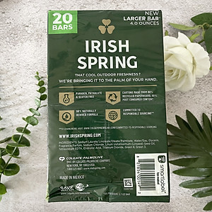 Set 10 Bánh Xà Bông Cục Irish Spring Original USA