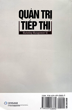 Quản Trị Tiếp Thị - Marketing Management 5E