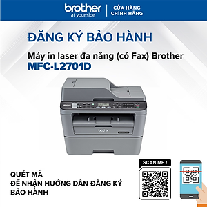Máy In Laser Đa Năng Brother MFC-L2701D - Hàng chính hãng