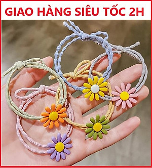 Dây cột buộc tóc nữ - Combo 5 sp (ngẫu nhiên)