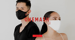 Khẩu trang Vải Nano Kháng Nước Kháng Khuẩn OneMask - Tái sử dụng được 30 lần